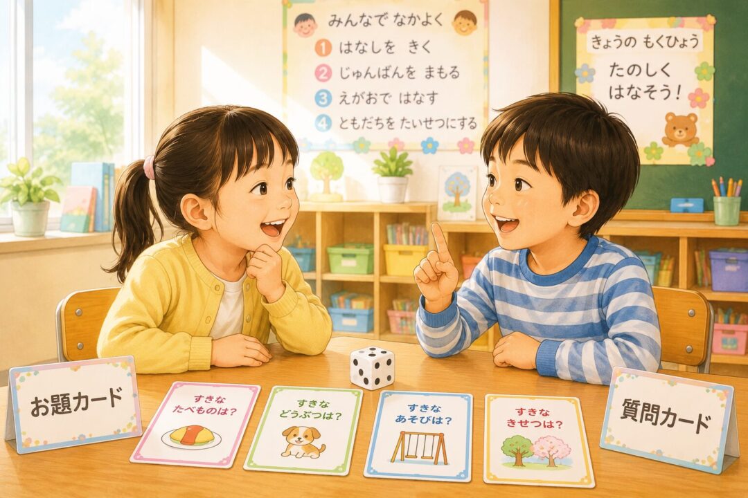小学生向けサイコロトークお題30選【低学年編】