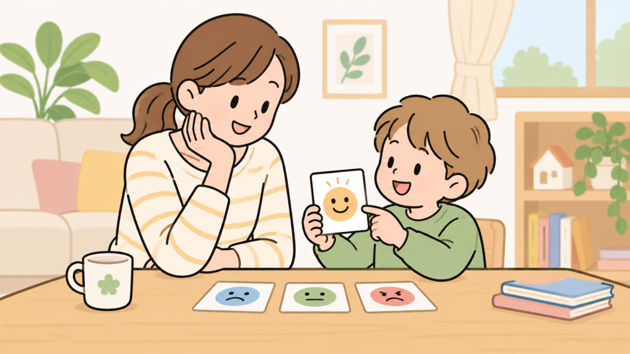 家庭で子どもの気持ちを支援する親子