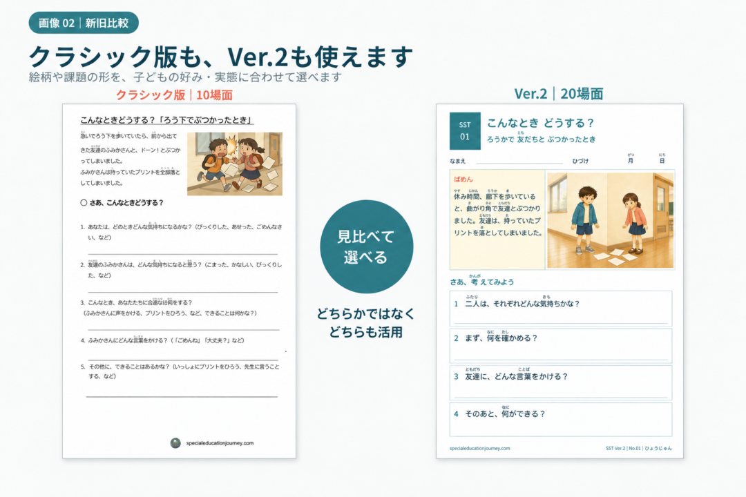 こんなときどうするVer.2の教材構成