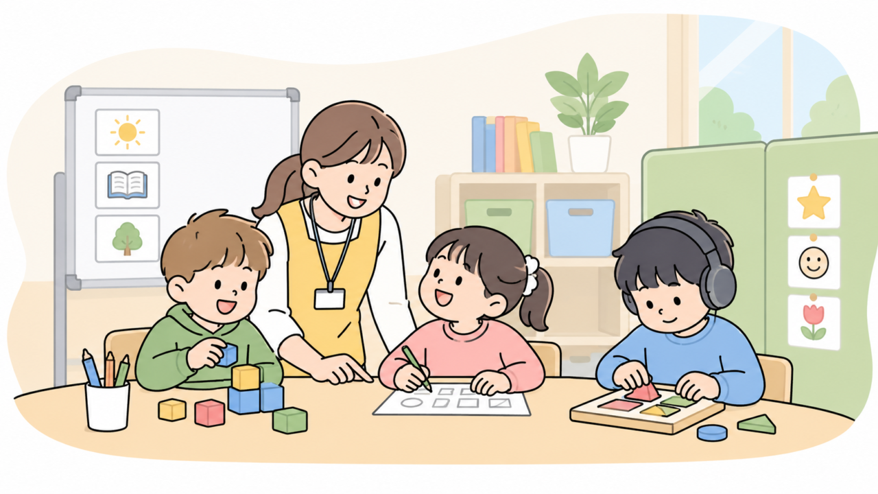 特別支援学級で学ぶ子どもと教師